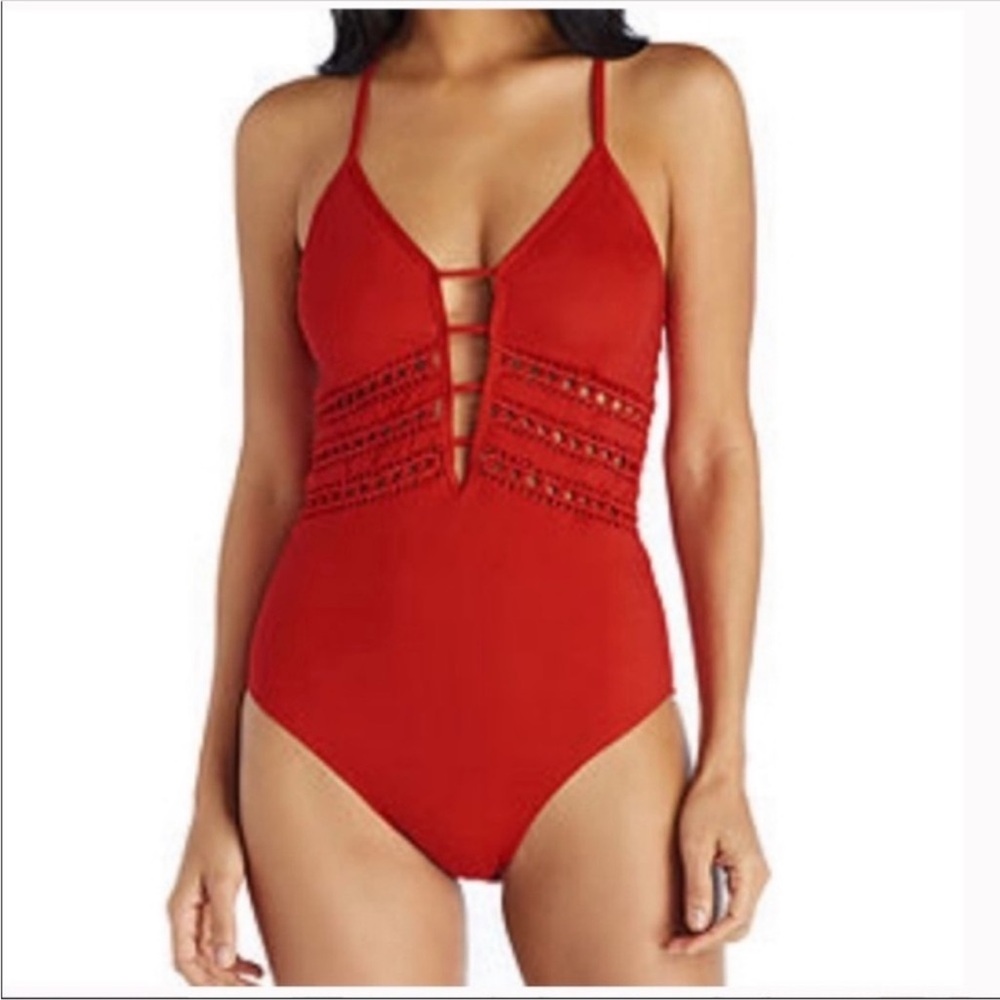 Ambrielle Red Women’s One Piece Swimsuit✨